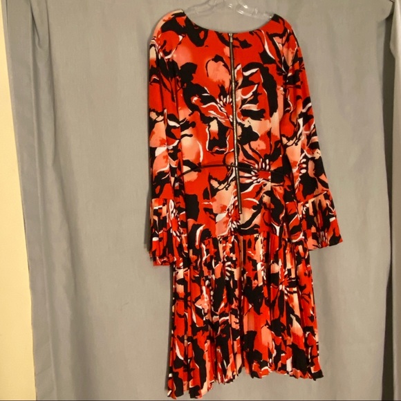 THE LIMITED Madison Ave Floral Pleated Dress 18W - Picture 9 of 13